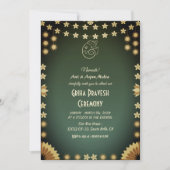 Hindu House Erwärmung Griha Pravesh Einladung (Vorderseite)