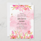 Hindu House Erwärmung Griha Pravesh Einladung (Vorderseite)