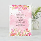 Hindu House Erwärmung Griha Pravesh Einladung (Stehend Vorderseite)