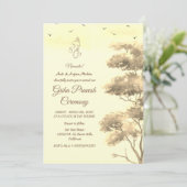 Hindu House Erwärmung Griha Pravesh Einladung (Stehend Vorderseite)