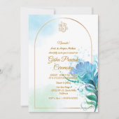 Hindu House Erwärmung Griha Pravesh Einladung (Vorderseite)