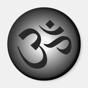 Hindu OM - Mediationssymbol Magnet