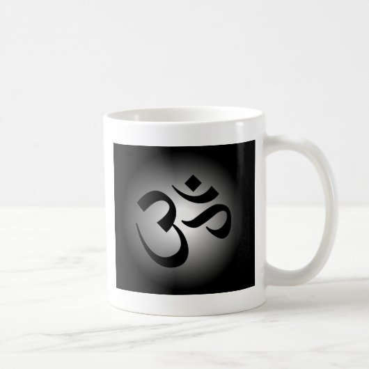 Hindu OM - Meditations-Symbol Kaffeetasse (Rechts)