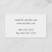 Hindu Om Symbol 3.5" x 2.0" Visitenkarte (Rückseite)