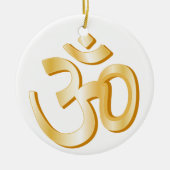 Hindu-Symbol Keramik Ornament (Vorne)