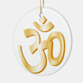 Hindu-Symbol Keramik Ornament (Links)