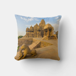 Hindu-Tempel in Khajuraho Kissen