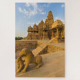 Hindu-Tempel in Khajuraho Puzzle