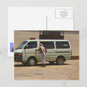 Hindu-Tempel, treffen Sie den Guru Postkarte (Vorne/Hinten)