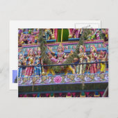 Hindu-Tempeldekoration, Gopuram Postkarte (Vorne/Hinten)