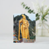 Hindu Temple Batu Höhlen Touristenort KL Postkarte (Stehend Vorderseite)
