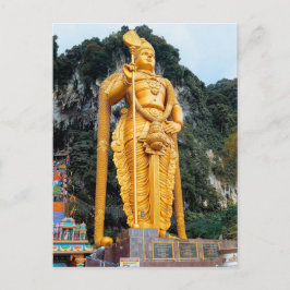 Hindu Temple Batu Höhlen Touristenort KL Postkarte