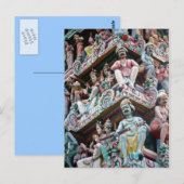 Hindu Temple - Little India, Singapur Postkarte (Vorne/Hinten)