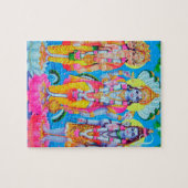 Hindu Trinity Brahma Vishnu Shiva Puzzle (Horizontal)
