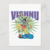 Hindu Vishnu Boar Postkarte (Vorderseite)