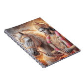 Hindugott mit Pferd - Binder Notizblock (Rechte Seite)