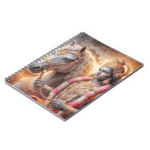 Hindugott mit Pferd - Binder Notizblock (Linke Seite)