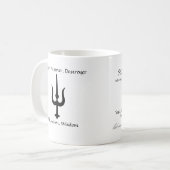 Hinduismus - Durchgangs-Tasse Kaffeetasse (Vorderseite Links)