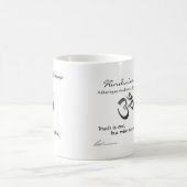 Hinduismus - Durchgangs-Tasse Kaffeetasse (Mittel)