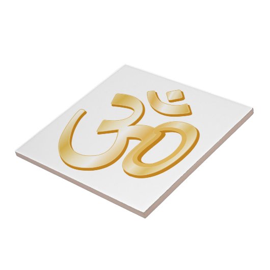 Hinduismus Om Symbol Fliese (Seite)