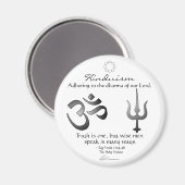 Hinduismus - Passage Magnet (Vorderseite/Rückseite)