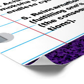 Hinduismus Poster (Ecke)