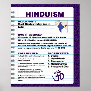 Hinduismus Poster