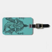 Hinduismus: Vishnu Gepäckanhänger (Vorderseite horizontal)