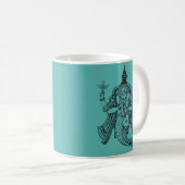 Hinduismus: Vishnu Kaffeetasse (VorderseiteRechts)