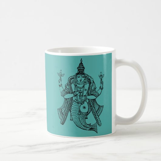 Hinduismus: Vishnu Kaffeetasse (Rechts)