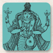 Hinduismus: Vishnu Untersetzer (Vorderseite)