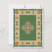 Hinduistische arabische Hochzeit oder Einladung vo (Vorderseite)