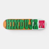 HINDUJA JMT INDIA 7 3/4" Skateboard Deck (Horizontal)