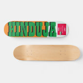 HINDUJA JMT INDIA 7 3/4" Skateboard Deck (Horizontal)