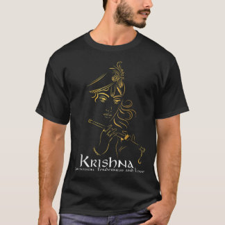 Hindus Hinduism Diwali Festival Gods Lord Krishna T-Shirt