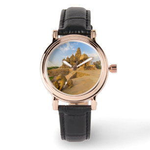 Hindutempel in Khajuraho Armbanduhr