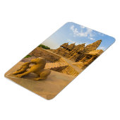 Hindutempel in Khajuraho Magnet (Linke Seite)