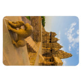 Hindutempel in Khajuraho Magnet (Horizontal)