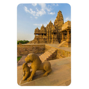 Hindutempel in Khajuraho Magnet