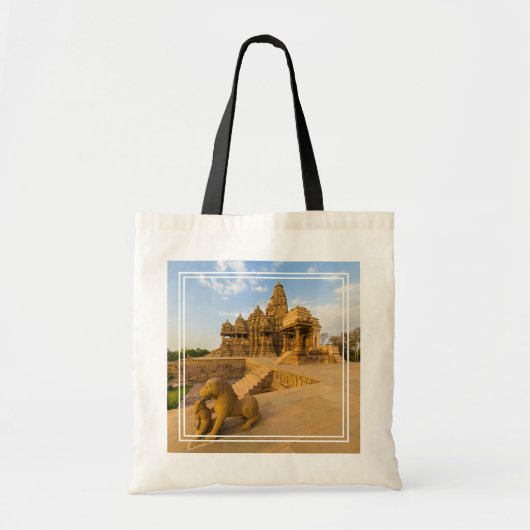Hindutempel in Khajuraho Tragetasche (Vorne)
