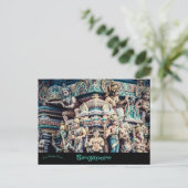 Hindutempel in Little India Singapur Postkarte (Stehend Vorderseite)