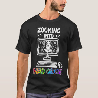 Hineinzoomen in die 3. Klasse Back to School 2020  T-Shirt