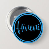 Hineni - Hier bin ich Button (Vorne & Hinten)