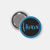 Hineni - Hier bin ich Magnet (Vorderseite/Rückseite)