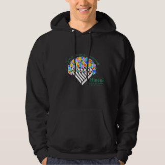 Hineni Learning Center Männer-Hoodie - Schwarz Hoodie