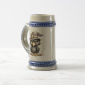 Hing einfach herum, mysteriös, schelmisch. bierglas (Vorderseite Links)