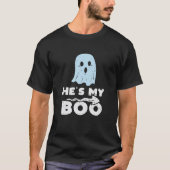 Hing mein Boo Niedlich Matching Couple Halloween-K T-Shirt (Vorderseite)