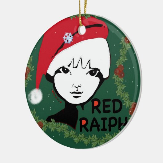 Hing Raiph Baum Keramik Ornament (Links)