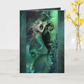 Hingabe-Karte Karte (Gelbe Blume)