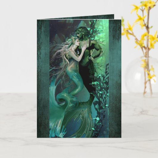 Hingabe-Karte Karte (Gelbe Blume)